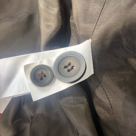 Zara Basic Chocolate Brown Corduroy Classic Blazer - Picture 12 of 16